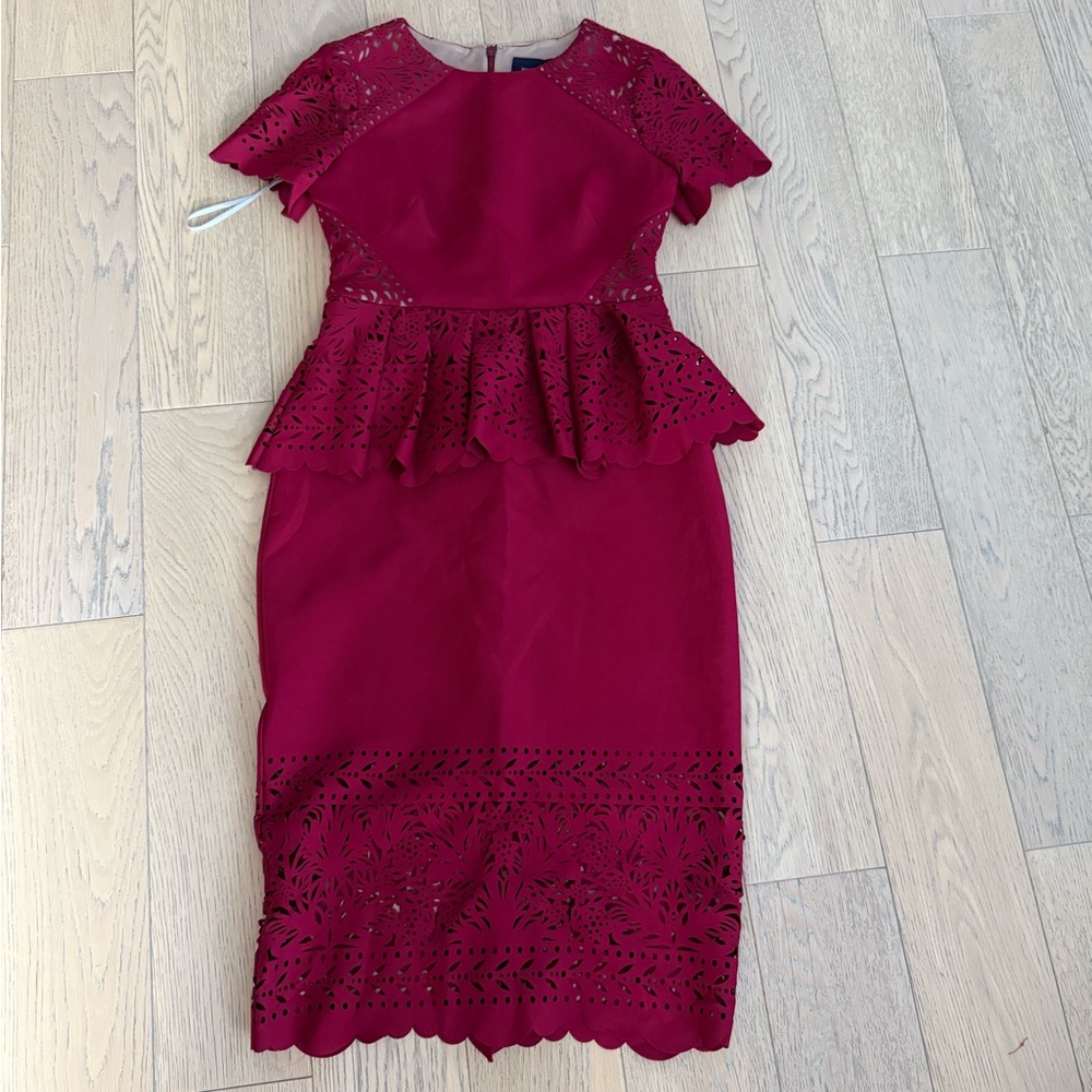 Marchesa notte red dress size 0